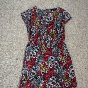 asos maternity dress size 4 floral print lightweight Boho